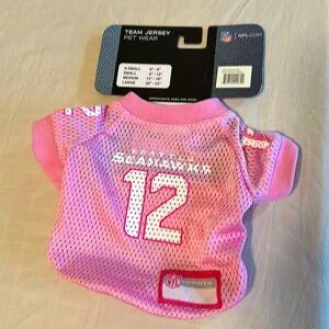 Seahawks dog jersey, Size XS